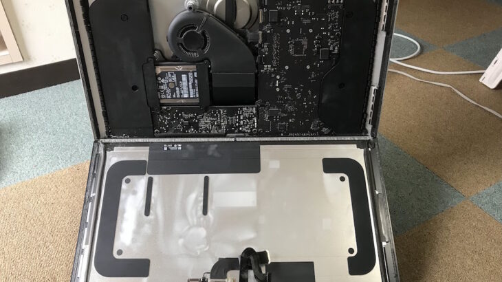 iMac2015のSSD交換修理