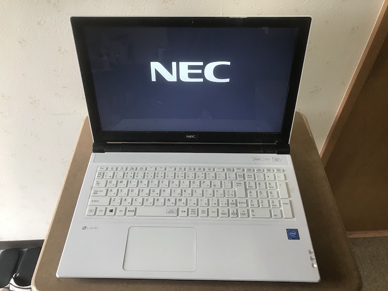 NEC LAVIE LS150EAW ssd交換、メモリ増設 | 諏訪・岡谷 パソコン修理