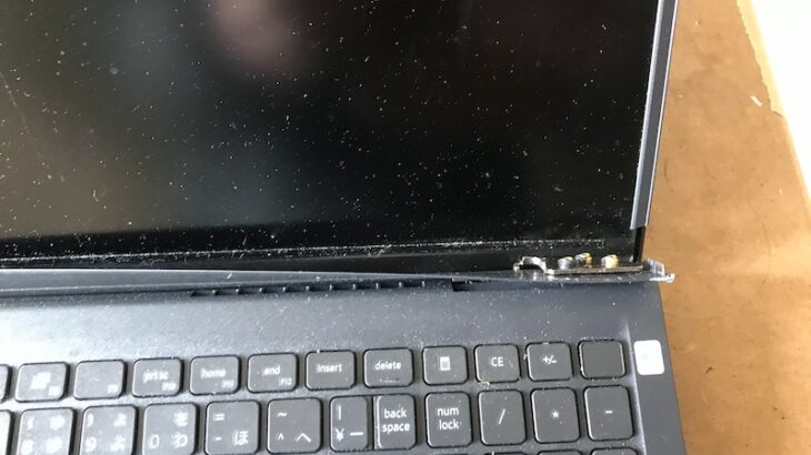 Dell Vostro 15　ヒンジ不良補修