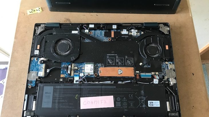 dell inspiron16  WIndows起動不良